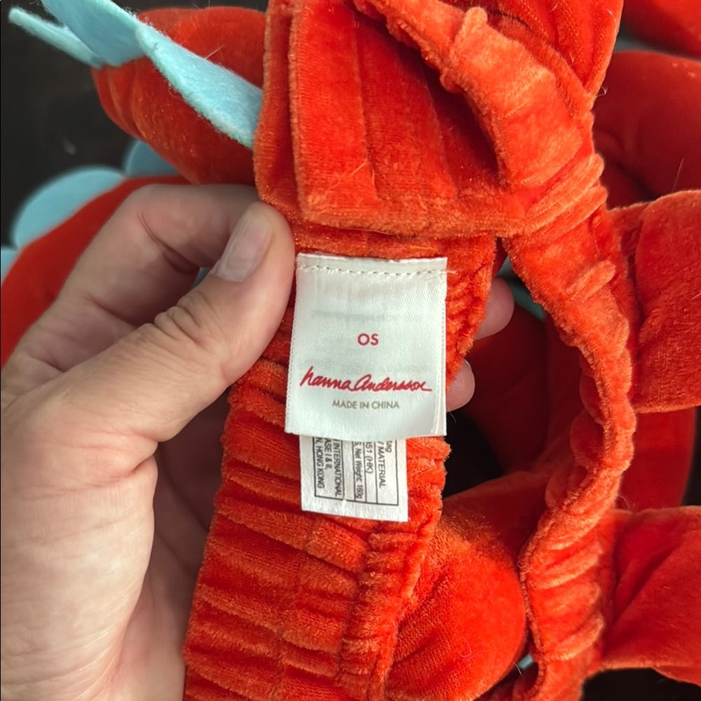 Hanna Andersson Orange and Blue Kids Octopus Costume - Picture 4 of 5